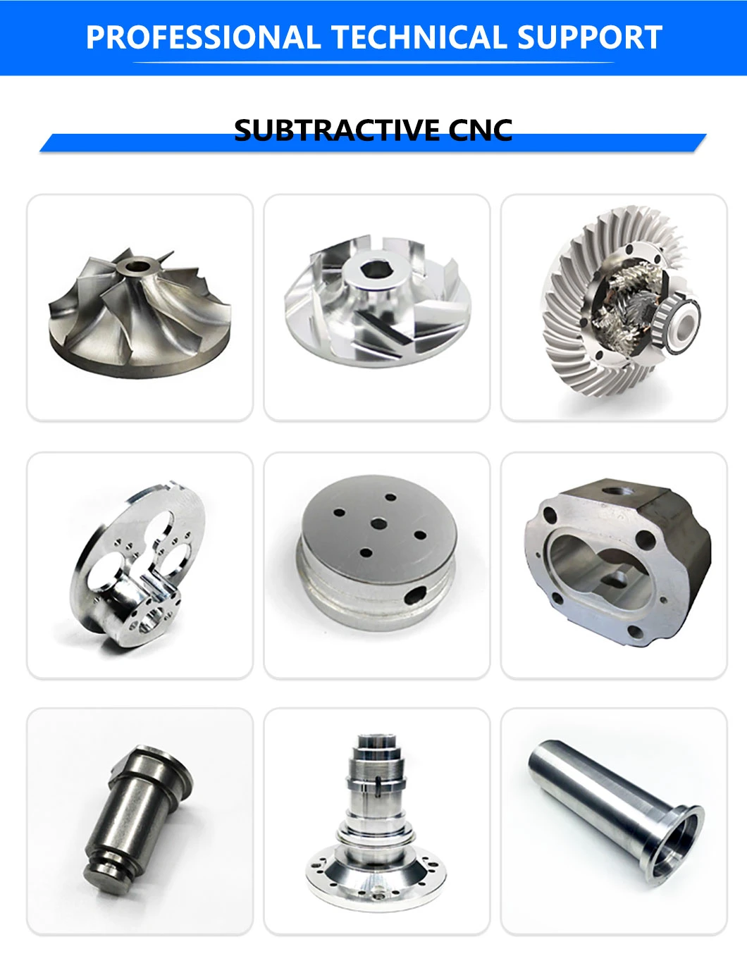 Brass Steel Aluminium China Supplier Cheap Customize Precision CNC Milling Machining Parts